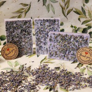 Hand Crafted Soap Bar Lavender Scented Gift